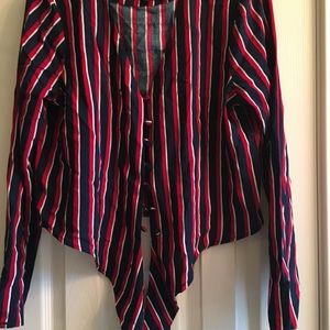 Juniors tie front top